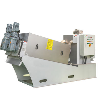 100m3/H het spiraalvormige van de de Modderbehandeling van de Modder Ontwaterende Machine Materiaal SUS316L