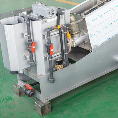 100m3/H het spiraalvormige van de de Modderbehandeling van de Modder Ontwaterende Machine Materiaal SUS316L