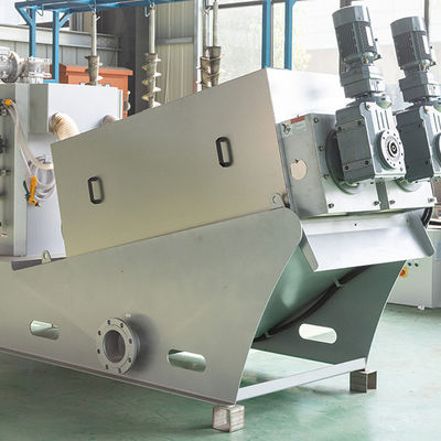 100m3/H het spiraalvormige van de de Modderbehandeling van de Modder Ontwaterende Machine Materiaal SUS316L