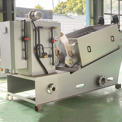 100m3/H het spiraalvormige van de de Modderbehandeling van de Modder Ontwaterende Machine Materiaal SUS316L