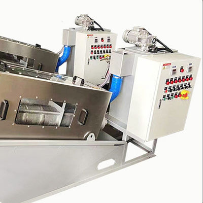 Volledig Automatisch het dehydratatietoestelsysteem 2.23kw 380Volt van de Roestvrij staal Spiraalvormig modder