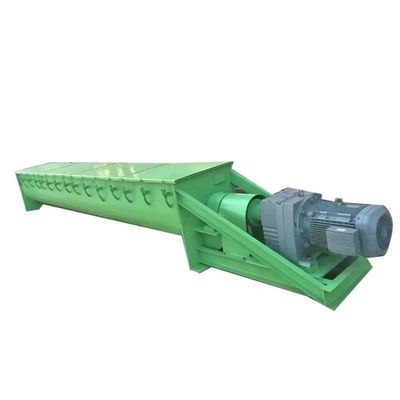 U Type van het de Modderpoeder van Shaftless van de de Avegaarschroef de Transportbandmachine SS316L 1-10t/h