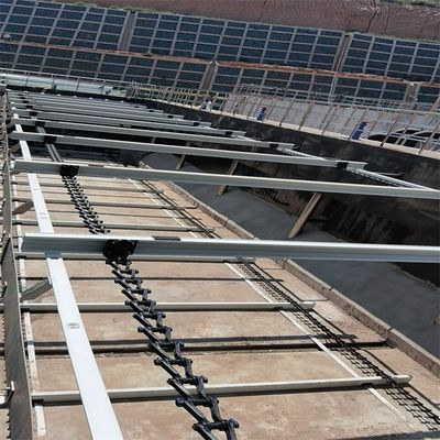 Niet Metaal de Schrapermateriaal 0.37kw van de Kettingsmodder voor Stedelijke Behandelings van afvalwaterinstallatie