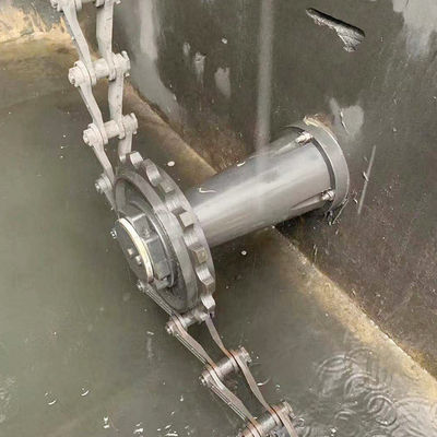 Niet Metaal de Schrapermateriaal 0.37kw van de Kettingsmodder voor Stedelijke Behandelings van afvalwaterinstallatie