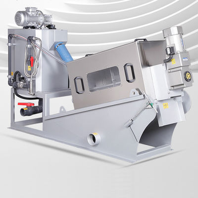 Volledig Automatisch Spiraalvormig de Modder Ontwaterend Materiaal 30-50kg/h van 304SS