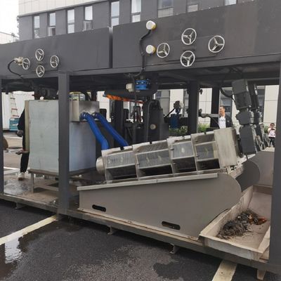 90-150kg/H de Modder Ontwaterende Machine van de schroefpers om Fabriek Te drukken en Te verven
