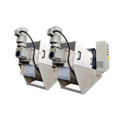 SS304/316 de Modder van de schroefpers het Ontwateren Machine 2.25kw het Automatische Lopen