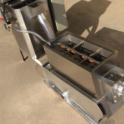 SS304/316 de Modder van de schroefpers het Ontwateren Machine 2.25kw het Automatische Lopen