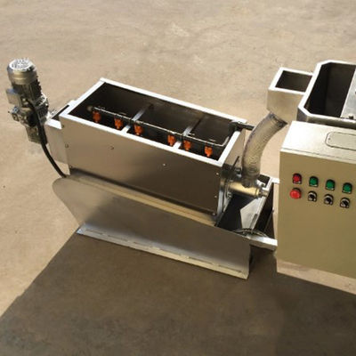 SS304/316 de Modder van de schroefpers het Ontwateren Machine 2.25kw het Automatische Lopen