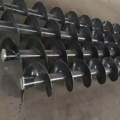 1~100m Lengte Geautomatiseerde de Schroeftransportband van Koolstofstaalshaftless voor het Poeder van de Cementkorrel
