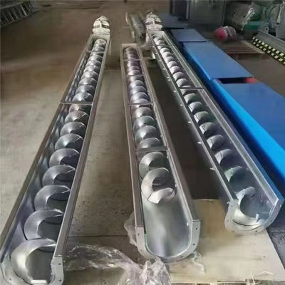 Van de Transportbandshaftless van de aanpassings304ss Shaftless Schroef de Spiraalvormige Transportband