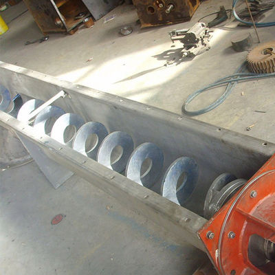 De regelbare van de de Schroeftransportband van het Snelheidsroestvrije staal Spiraalvormige Transportband 12t/H