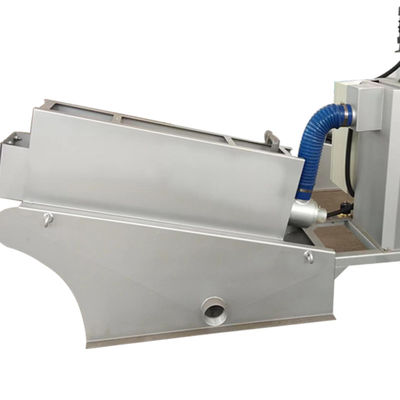 Pers van de de Machine Multischroef van de waterzuiveringsinstallatiemodder de Ontwaterende 1-2500kgs/H