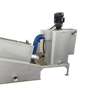 Pers van de de Machine Multischroef van de waterzuiveringsinstallatiemodder de Ontwaterende 1-2500kgs/H