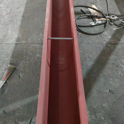 Snelheid van de Transportbandadjsutable van Koolstofstaalshaftless paste de Spiraalvormige 1~100m aan