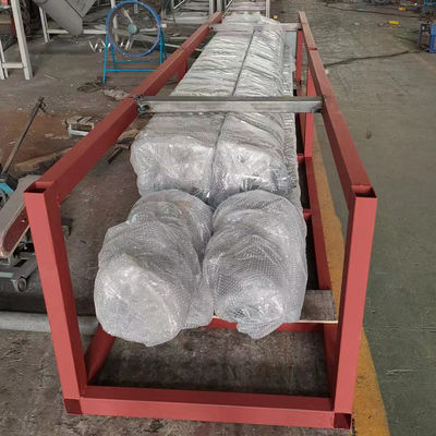 Snelheid van de Transportbandadjsutable van Koolstofstaalshaftless paste de Spiraalvormige 1~100m aan