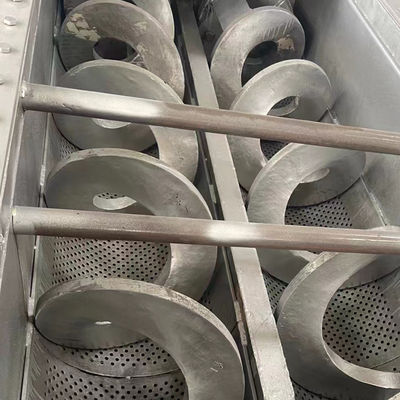 Slag Sprial 304 roestvrij schroefconveyor van koolstofstaal voor cement