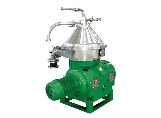 Automatische schijfcentrifuge voor de continue scheiding van vaste en vloeibare fasen in de industrie