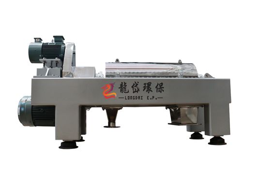 Centrifuge voor horizontale decanter met hoge snelheid van slib voor nauwkeurige scheiding van zware en lichte componenten
