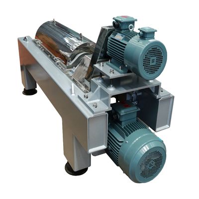 Scroll schroef decanter centrifuge slib horizontale decanter centrifuge voor olie gescheiden