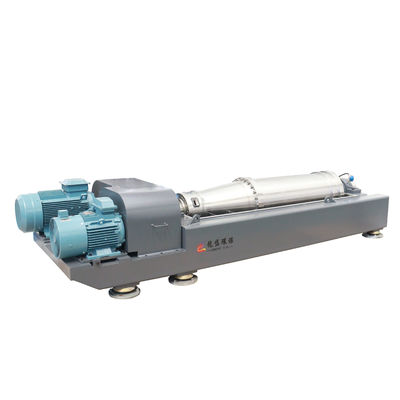 Decantercentrifuge bak en filter pers toepassing