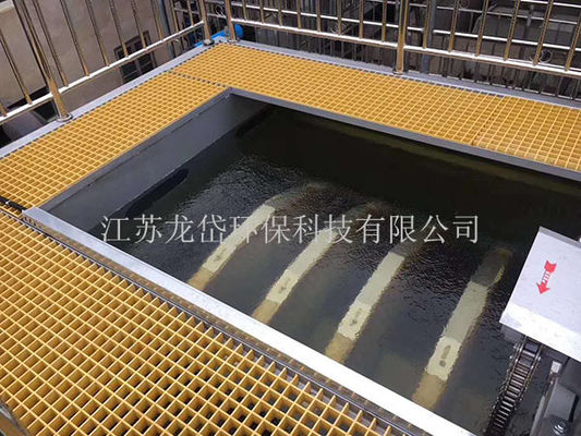 Witte Waterzuiveringsinstallatietank, de Filter van de Vezel Roterende Trommel