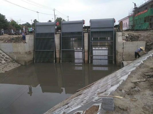 Het Mechanische die de Barscherm van de watermilieubescherming voor de Post van de Rivierpomp wordt gebruikt