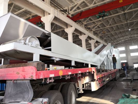 650mm 22.0Kw de Transportband Schoner Roestvrij staal van de Schroefriem