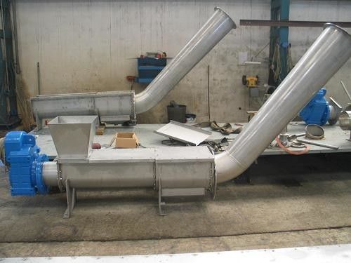 6.5m3/h het Systeem van de schroefpers voor het Type van Waterzuiveringsinstallatieschacht