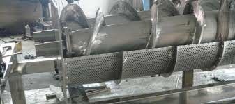 1.2m3/h de Filter van de schroefpers, 200mm de Pers van de Modderschroef