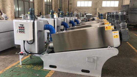 45m3/h de Ontwaterende Machine van de schroefmodder, de Persmachine van de Koolstofstaal Ontwaterende Schroef
