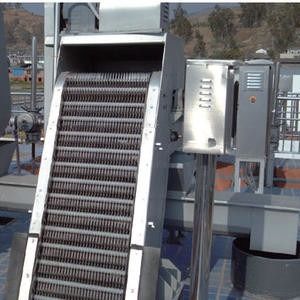 SS304 Scherm 3.0KW van de afvalwater het Mechanische Ruwe Bar