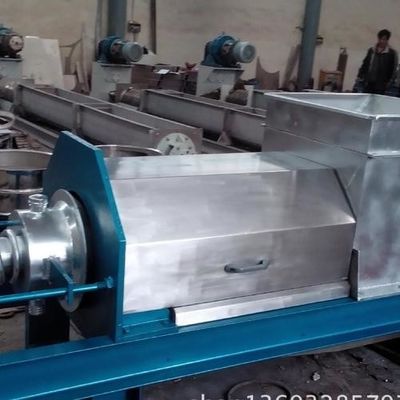 1.2m3/h de Filter van de schroefpers, 200mm de Pers van de Modderschroef