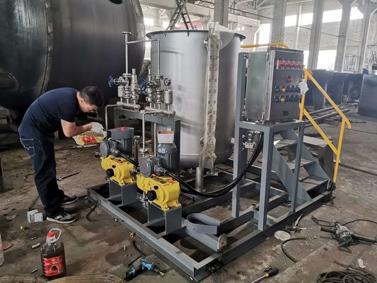 Gemeentelijk het Doseren van 4000L/h Automatisch MachineKoolstofstaal