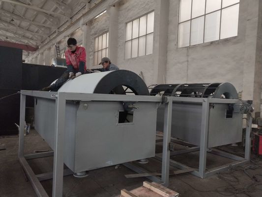30m3/h roterende Trommelbindmiddel die Ring Screw Shaft bewegen