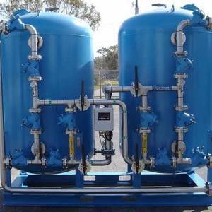 Chemische Waterzuiveringsinstallatietank, Blauw Waterzuiveringsinstallatiemateriaal