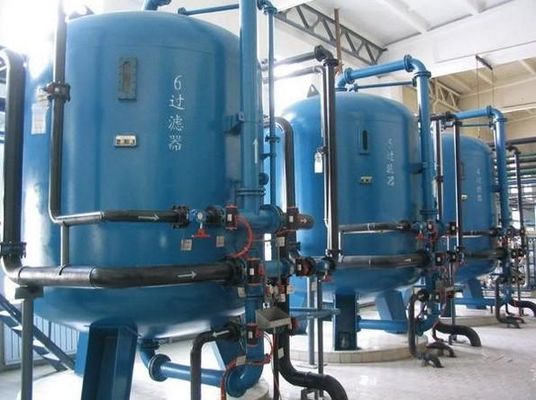 Chemische Waterzuiveringsinstallatietank, Blauw Waterzuiveringsinstallatiemateriaal