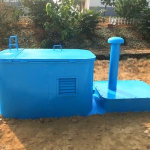 10m3/h behandelings van afvalwatermateriaal met Technologie van de Membraan de Biologische Reactor