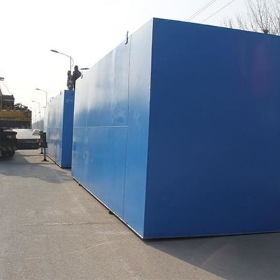 10m3/h behandelings van afvalwatermateriaal met Technologie van de Membraan de Biologische Reactor