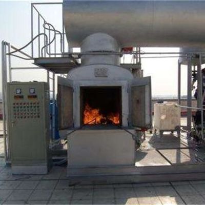 5Kw Controle van de de Machine de Regelbare Temperatuur van de afvalverbrandingsoven