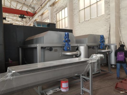 Bewegend Ring Screw Shaft Rotary Drum-de Modderbindmiddel 30m3/H van de Bindmiddelernst