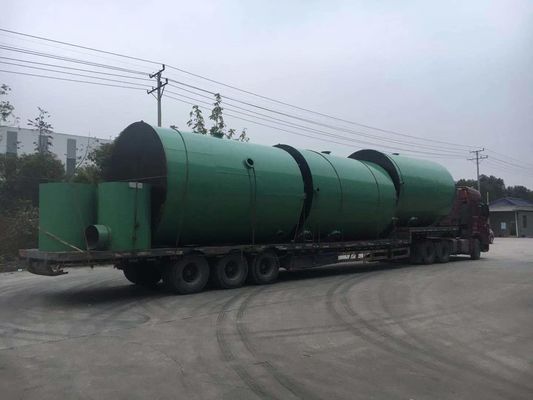 ISO9001 het Materiaal van de waterzuiveringsinstallatie, de Tank van de het Waterfilter van Ernstvalveless
