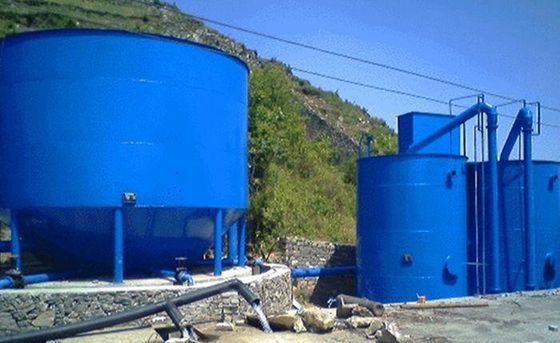 Blauwe Automatische Valveless-Ernstfilter voor Behandeling van afvalwater