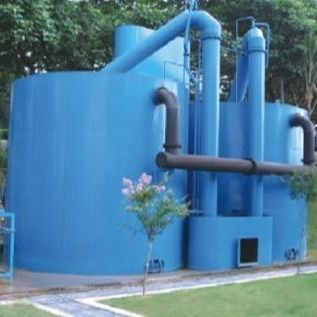Blauwe Automatische Valveless-Ernstfilter voor Behandeling van afvalwater