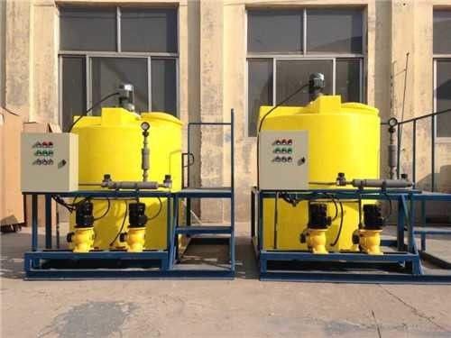 Automatische Vullende Chemische het Doseren Eenheid Gele 1000L/H