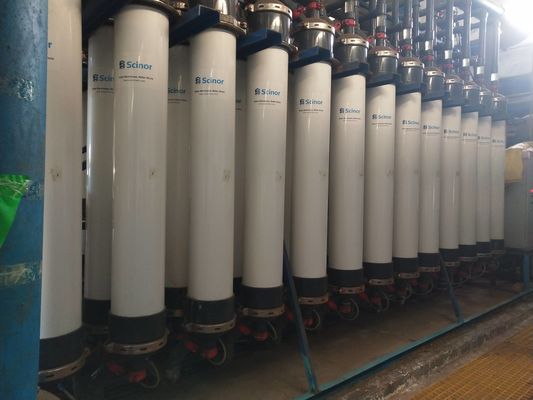 Industriële van de het Materiaalultrafiltratie van de Waterzuiveringsinstallatie het Membraangloeidraden