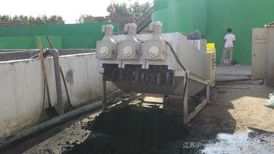 Drie Motor 300 Gestapelde Schroefmodder het Ontwateren Machine Industriële Rang